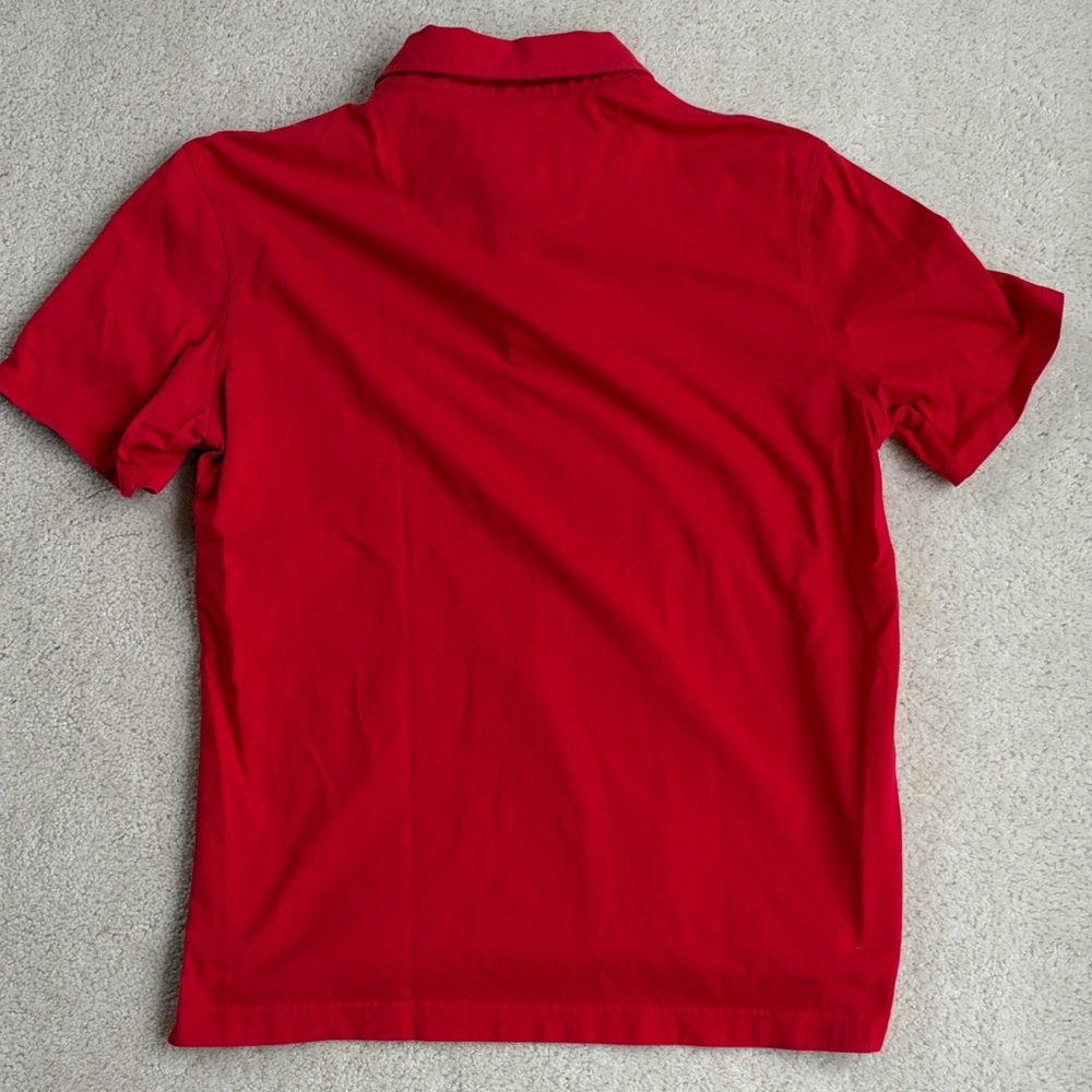 Robert Graham Vibrant Red Polo Shirt - Picture 8 of 9